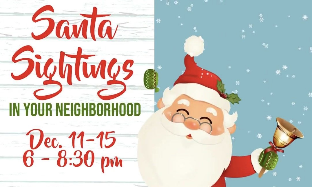Get ready for Santa Sightings in Bellaire neighborhoods